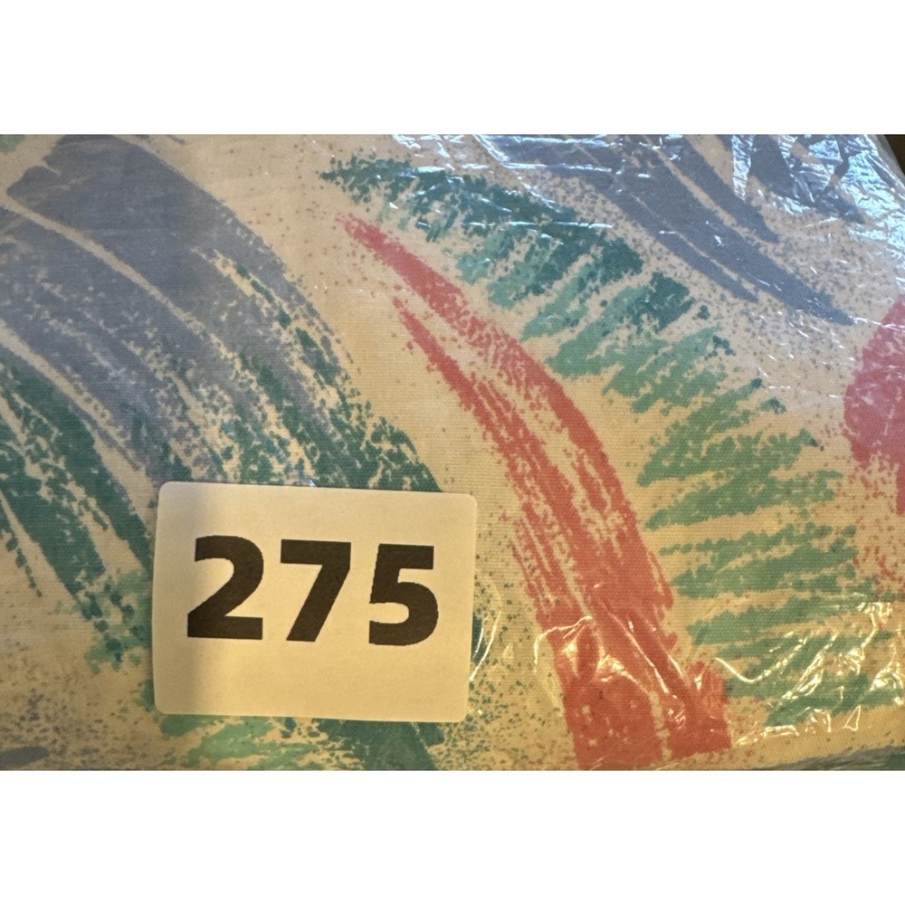 Fashion Seal Womens XL Abstract Brushstroke Apron Tunic Vest Pockets Made in USA - Picture 8 of 8
